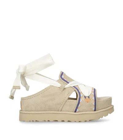 Ugg Goldenstar Hi Artstitch Sandals In Multi