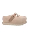 Ugg 76mm W Goldenstar Suede Mules In Sand