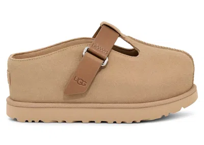 Pre-owned Ugg Goldenstar Hi Clog (women's) Sneakers In Sand
