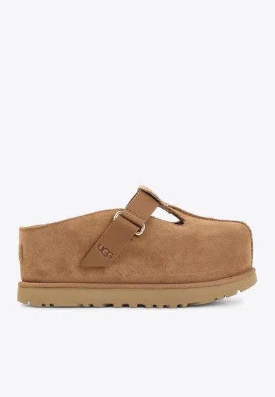 Ugg Goldenstar Hi Clogs In Brown