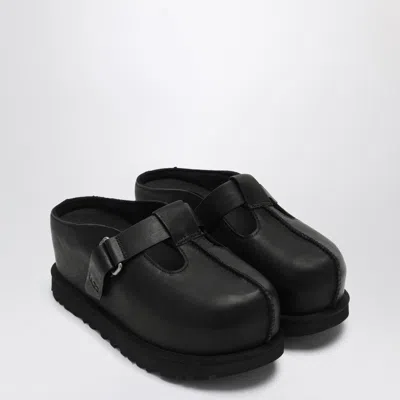 UGG UGG GOLDENSTAR HI MULES IN BLACK