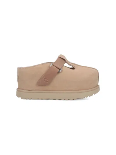 Ugg Goldenstar Hi Sabots In Brown