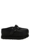 Ugg Goldenstar Hi Mules In Black In Black