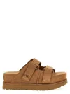 Ugg Goldenstar Hi Slide Slipper-mule In Leather Color Suede