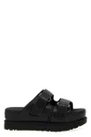 Ugg Goldenstar Hi Sandals In Black