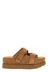 Ugg Goldenstar Hi Slide Slipper-mule In Leather Color Suede