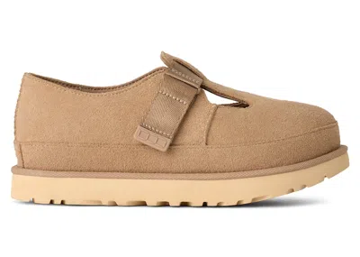 Pre-owned Ugg Goldenstar Mary Jane (women's) Sneakers In Sand