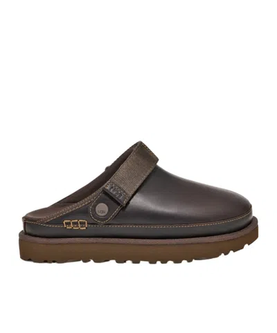 Ugg Goldenstar Muller Shoes In Brown