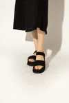 Ugg ‘goldenstar' Platform Sandals In Black