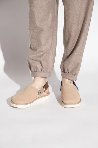 Ugg ‘goldenstar' Slides In Beige