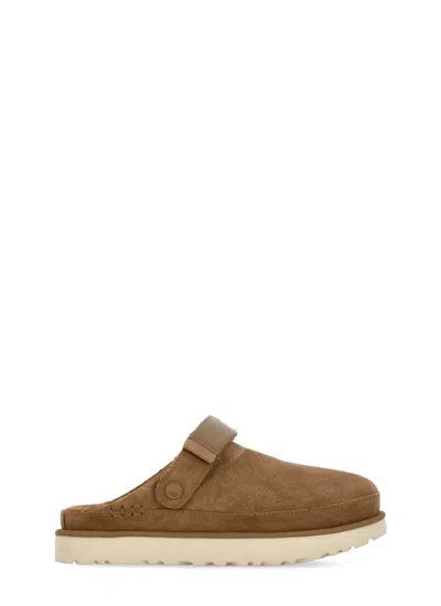 Ugg Goldenstar Slippers In Brown