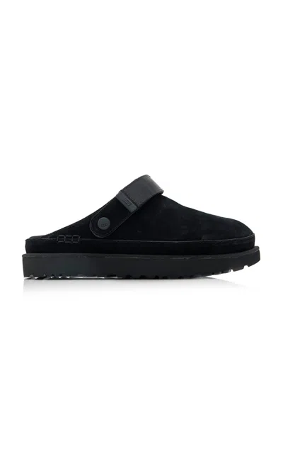 UGG GOLDENSTAR SUEDE CLOGS