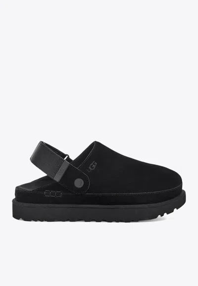 UGG GOLDENSTAR SUEDE MULES