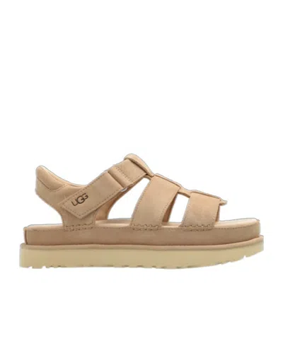 UGG GOLDENSTAR SUEDE SANDALS
