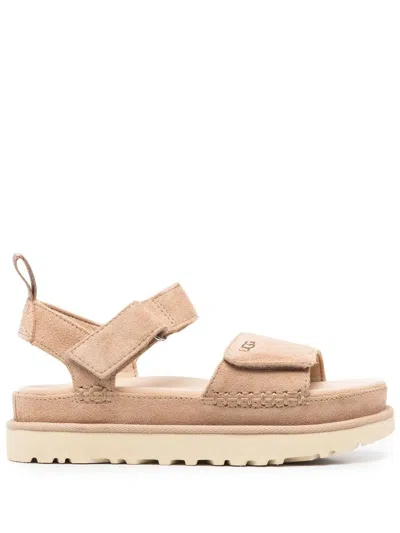 UGG GOLDENSTAR TOUCH-STRAP SANDALS