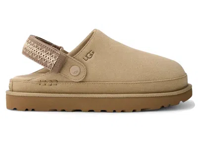 Pre-owned Ugg Goldenstar Braid Clog (women's) Sneakers In Mustard Seed In Yellow