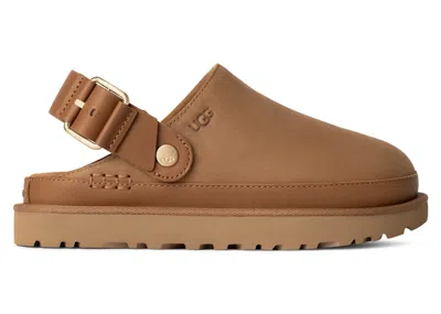 Pre-owned Ugg Goldenstar Villa Clog (women's) Sneakers In Chestnut