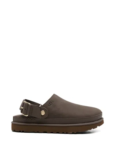 Ugg Goldenstar Villa Clogs In Brown