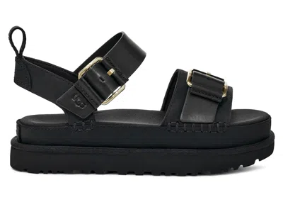 Pre-owned Ugg Goldenstar Villa Sandal (women's) Sneakers In Black