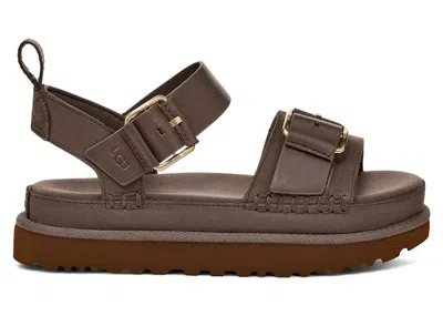 Pre-owned Ugg Goldenstar Villa Sandal (women's) Sneakers In Molasses In Brown