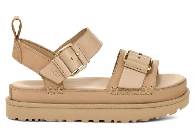 Pre-owned Ugg Goldenstar Villa Sandal (women's) Sneakers In Mustard Seed In Yellow