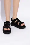 Ugg Goldenstar Strappy Platform Sandal In Black