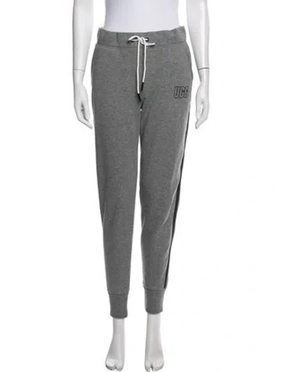 Pre-owned Ugg Graphic Print Sweatpants In Gray