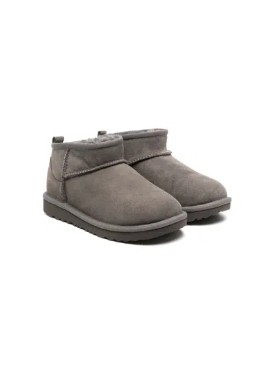 Ugg Kids' Gray Girl Shoes In Grey