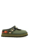 Ugg Green Solid Slippers In Green