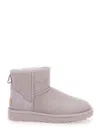 Ugg Light Gray 'mini' Boots In Gray