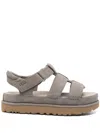 Ugg Goldenstar Strap Sandals In Smoke Plume In Multi