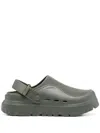 Ugg Peakmod Green Mesh Blend Slippers In Brown