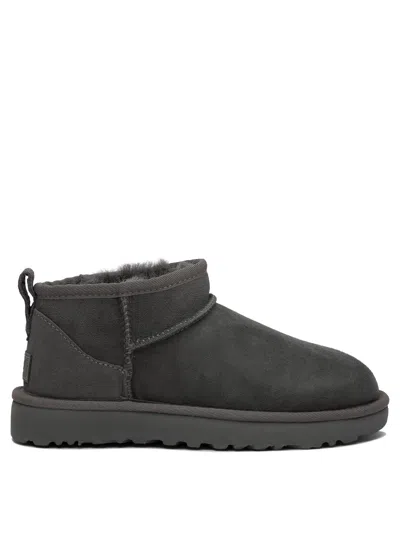 Ugg Grey Rubber Ankle Boots