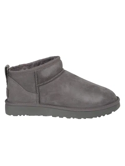 Ugg Classic Ultra Mini 1116109-grey Boots Women's Us 10 Gray Round Toe Khd1756