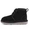Ugg (gs)  Neumel Graphic Boot 'black Grey Suede'