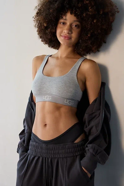 Ugg Gwendolynn Bralette In Grey Heather, Women's At Urban Outfitters In Gray