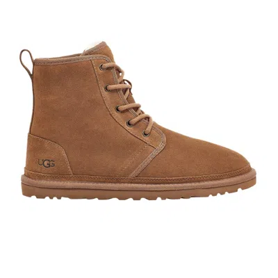 Pre-owned Ugg Harkley Boot 'chestnut' In Brown