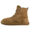 Ugg Harkley Mid Tops Fleece Lined Brown