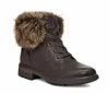 Ugg Harrison Lace Tipped 1123289-slth Boots Women's Black Leather Jobb2225 In Brown