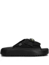 Ugg Maxxer 2.0 Slippers Made Of Fabric In Black