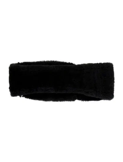 Pre-owned Ugg Headband In Black
