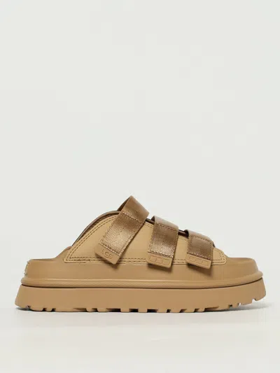 UGG FLAT SANDALS UGG WOMAN COLOR BEIGE,G99319022