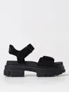 Ugg Womens Adjustable Open Toe Platform Sandals In Black