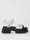 Ugg Heeled Sandals  Woman Color White