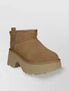 Ugg Heights Ankle Chunky Platform Round In Multi