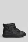 Ugg Heritage Utility Ankle Boots In Black Leather In Black