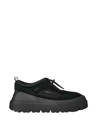Ugg Heritage Utility Axoid Platform Sneakers In Black