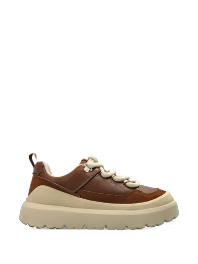 Ugg Heritage Utility Leather Low-top Sneakers In Multi