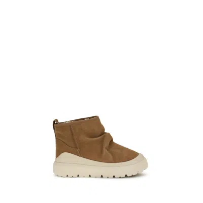 Ugg Heritage Utility Mini Boots In Brown