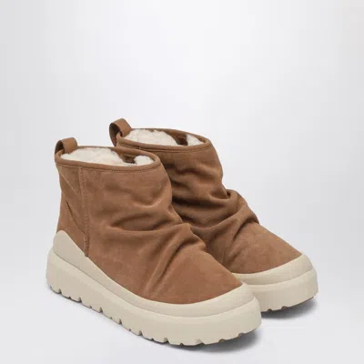 Ugg Heritage Utility Mini Boots Color Chestnut In Brown
